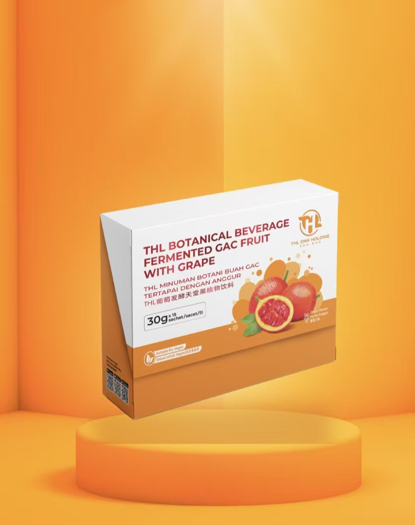 THL Botanical Beverage Fermented Gac Fruit With Grape(BUY 9 GET 3 FREE+8% DISCOUNT) - Image 3